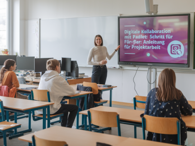 Digitale kollaboration mit padlet: schritt für schritt anleitung für projektarbeit