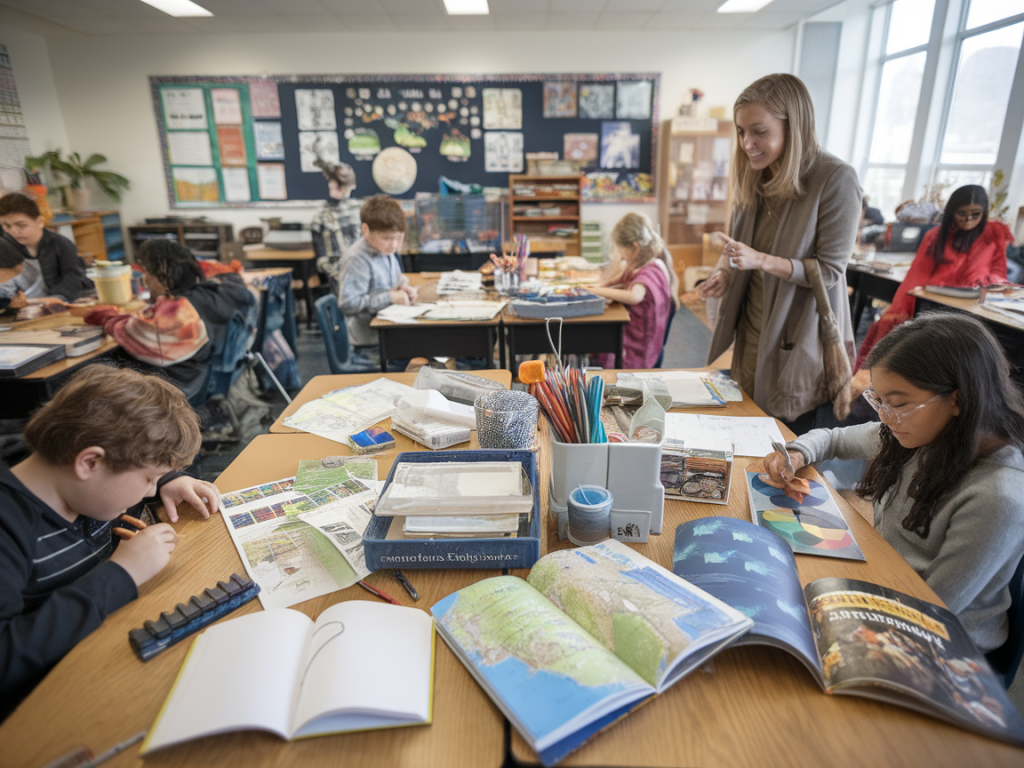 Projektunterricht mit begrenzter zeit: vorlage für ein zweiwöchiges fächerübergreifendes projekt
